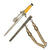 Original German WWII Army Heer Officer Dagger by "Siegfried" E. Pack & Söhne with Scabbard & Portepee Original Items