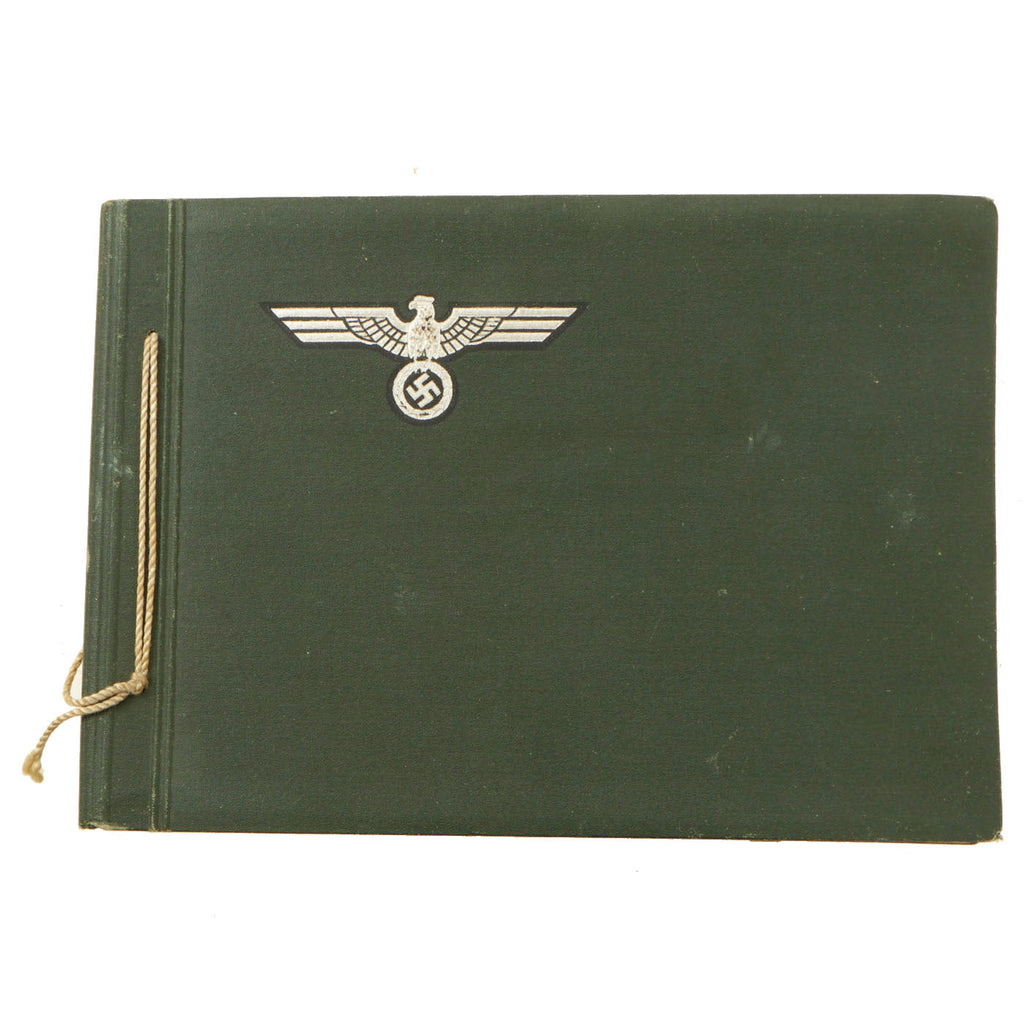 Original German WWII Heer Army Photo Album - American Captured Original Items