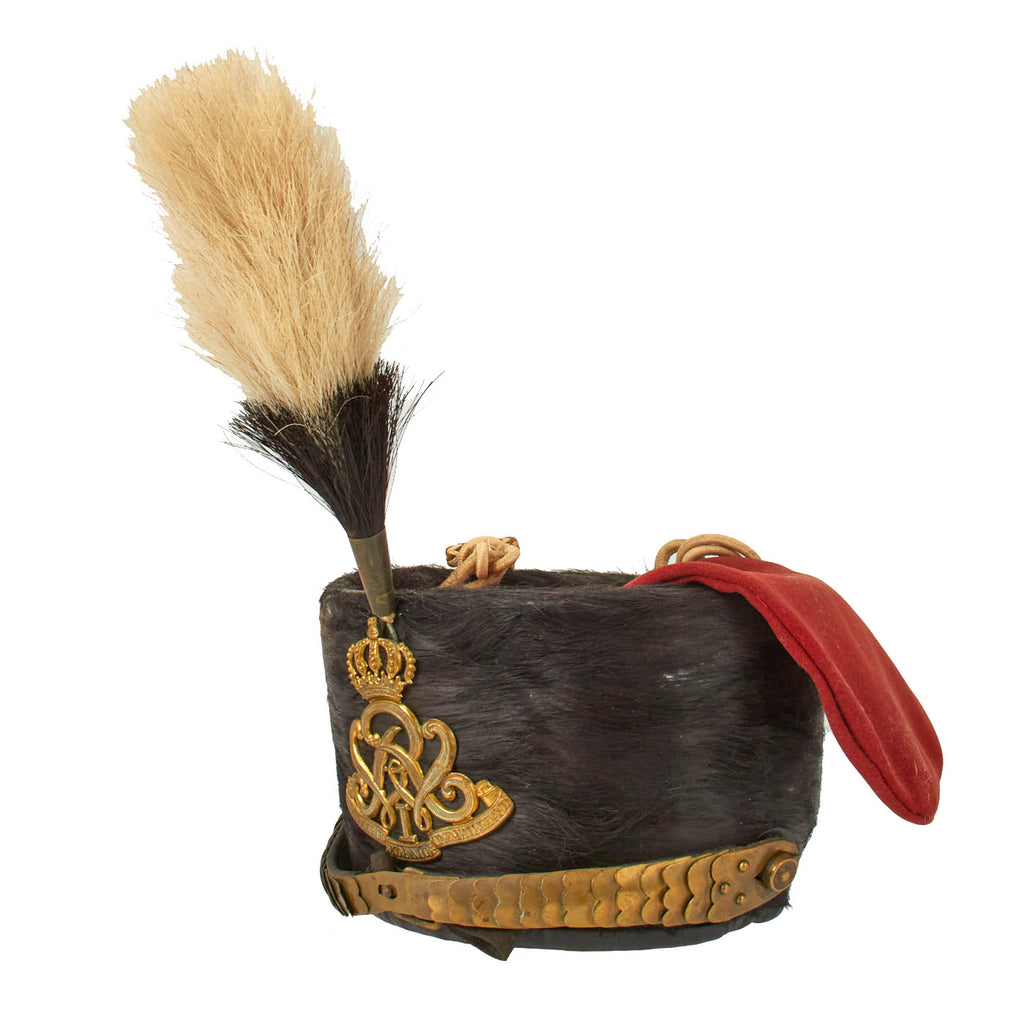 Original Imperial German WWI Prussian Hussar Regiment 7 Officer Private Purchase Pelzmütze Busby Original Items