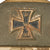 Original Imperial German Named III Army Corps / III AK Artillery Shell Patriotic Picture Frame With Postcard Picture Original Items