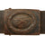 Original German WWII 1939 dated Luftwaffe LBA marked Leather Belt with Steel Painted Buckle Original Items