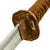 Original WWII Japanese Type 98 Shin-Gunto Handmade Katana Sword by OSAWA KANEHISA with Leather Covered Scabbard Original Items
