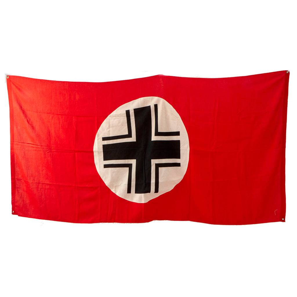 Original German WWII Balkenkreuz (Beam Cross) Tank Identification Flag - MINT - 40" x 75" Original Items