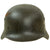 Original German WWII M40 Single Decal Luftwaffe Helmet with Relic Size 57cm Liner - Q64 Original Items