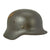 Original German WWII M40 Single Decal Luftwaffe Helmet Size 58cm Liner - Q66 Original Items