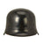Original German WWII M34 Square Dip NSDAP Double Decal Civic Police Steel Helmet - Ordnungspolizei Original Items