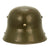Original German WWII M17 Transitional Army Double Decal Helmet - Size 64 Shell Original Items