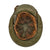 Original German WWII M17 Transitional Army Double Decal Helmet - Size 64 Shell Original Items