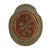 Original German WWII M18 Transitional Army Single Decal Helmet with Liner - Size 66 Shell Original Items