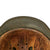 Original German WWII Army Heer M35 Service Worn Single Decal Helmet with 1942 Dated Liner - ET64 Original Items