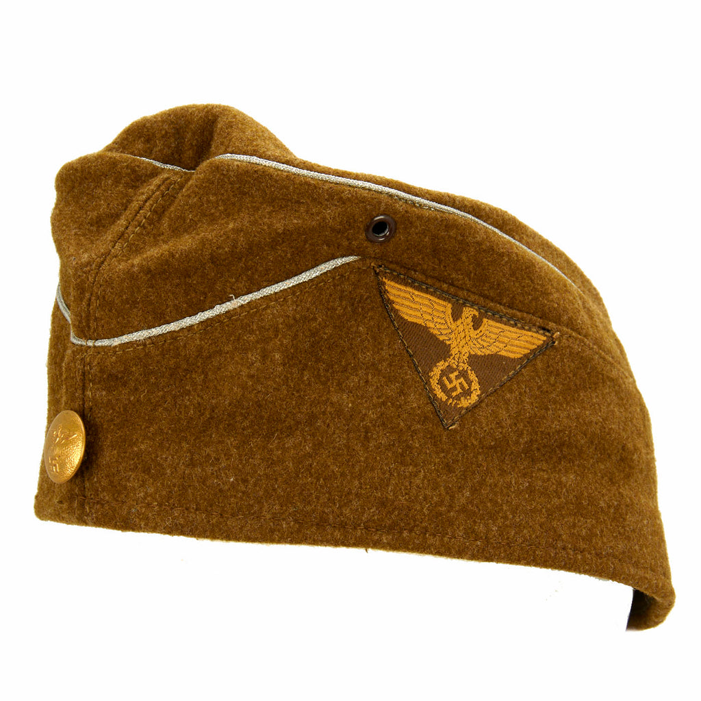 Original German WWII Sturmabteilung Overseas Garrison Cap - Feldmütze für SA with RZM Tag Original Items