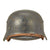Original German WWII Luftwaffe M35 Double Decal Helmet with Size 58 Liner & Chinstrap - marked SE66 Original Items