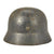 Original German WWII Luftwaffe M35 Double Decal Helmet with Size 58 Liner & Chinstrap - marked SE66 Original Items