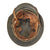 Original German WWII Luftwaffe M35 Double Decal Helmet with Size 58 Liner & Chinstrap - marked SE66 Original Items