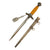 Original WWII German 2nd Model Luftwaffe Dagger by Paul Weyersberg with Scabbard & Portepee Original Items