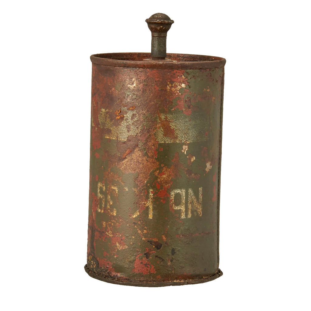Original German WWII Nebelkerzen 39 Smoke Candle Grenade - Inert Original Items
