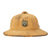 Original German WWII Service Worn First Model DAK Afrikakorps Sun Helmet with Badges - dated 1941 Original Items