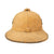 Original German WWII Service Worn First Model DAK Afrikakorps Sun Helmet with Badges - dated 1941 Original Items