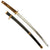 Original WWII Japanese Navy Officer P1937 Kai-Gunto Katana Sword with Scabbard - Matched Number 47 Original Items