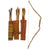 Original Film Prop Native American Bow and Arrow Set - 3 Quivers - 30 Arrows - From Ellis Props Original Items
