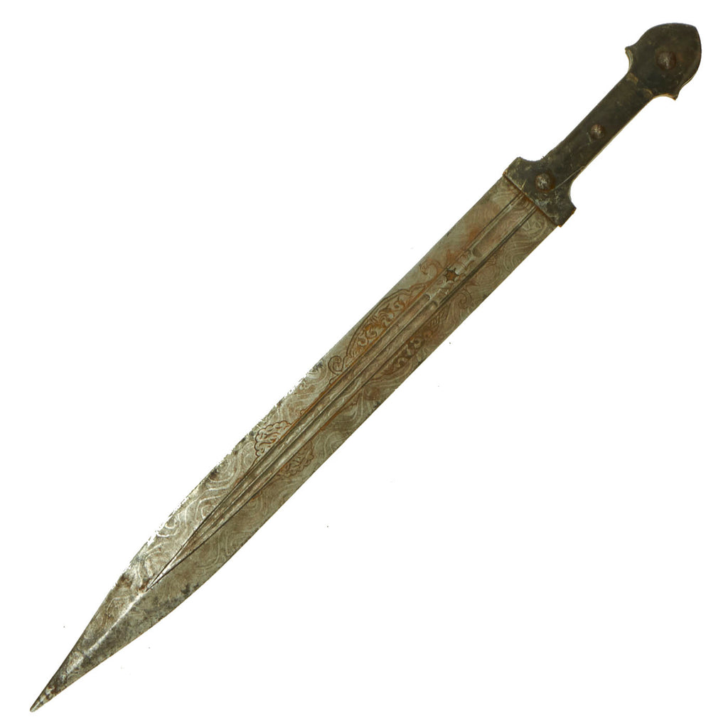 Original Imperial Russian Crimean War Era Cossack Kindjal Short Sword - c.1850 New Made Items