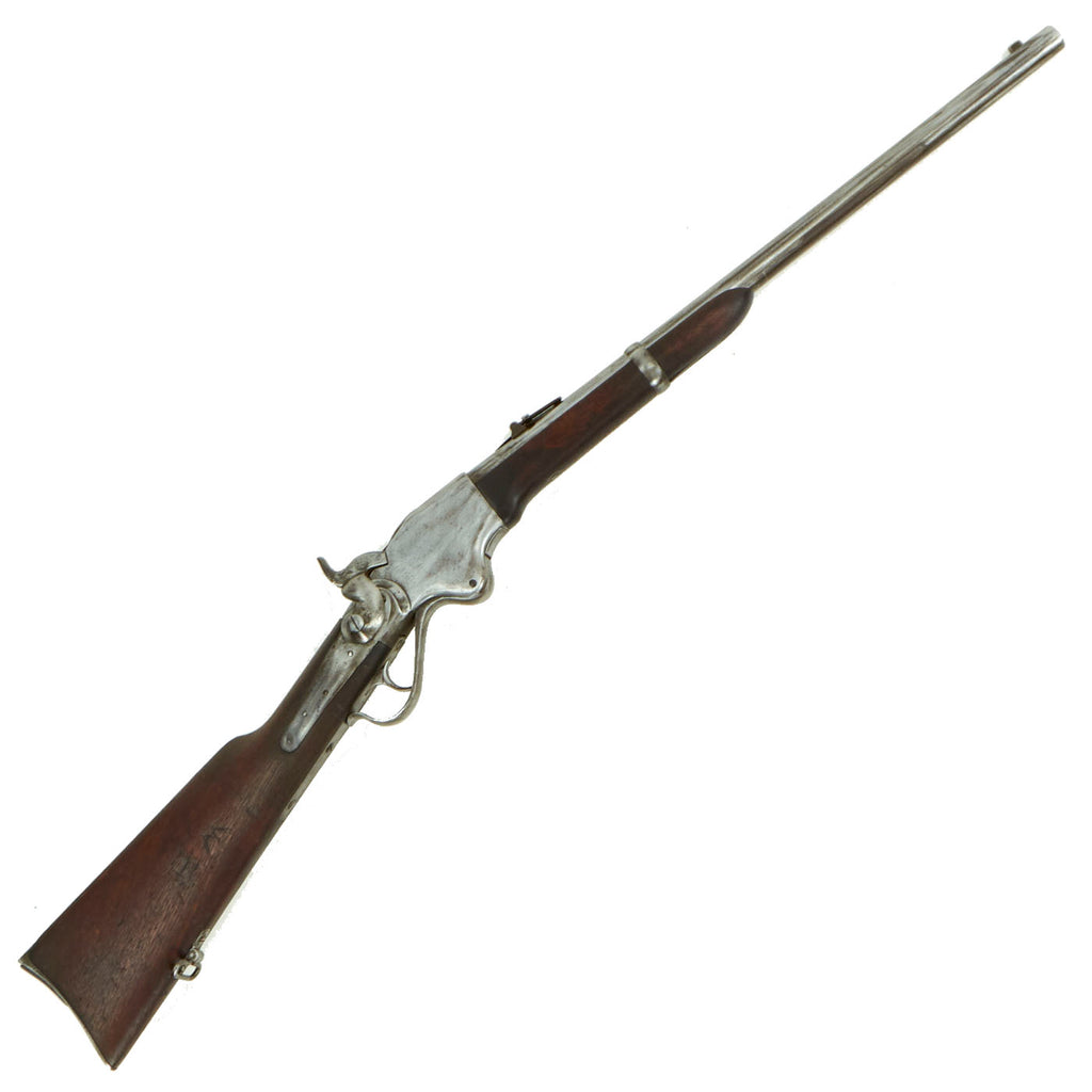 Original U.S. Civil War M1860 Spencer Repeating Saddle Ring Carbine Serial Number 27847 - circa 1864 Original Items