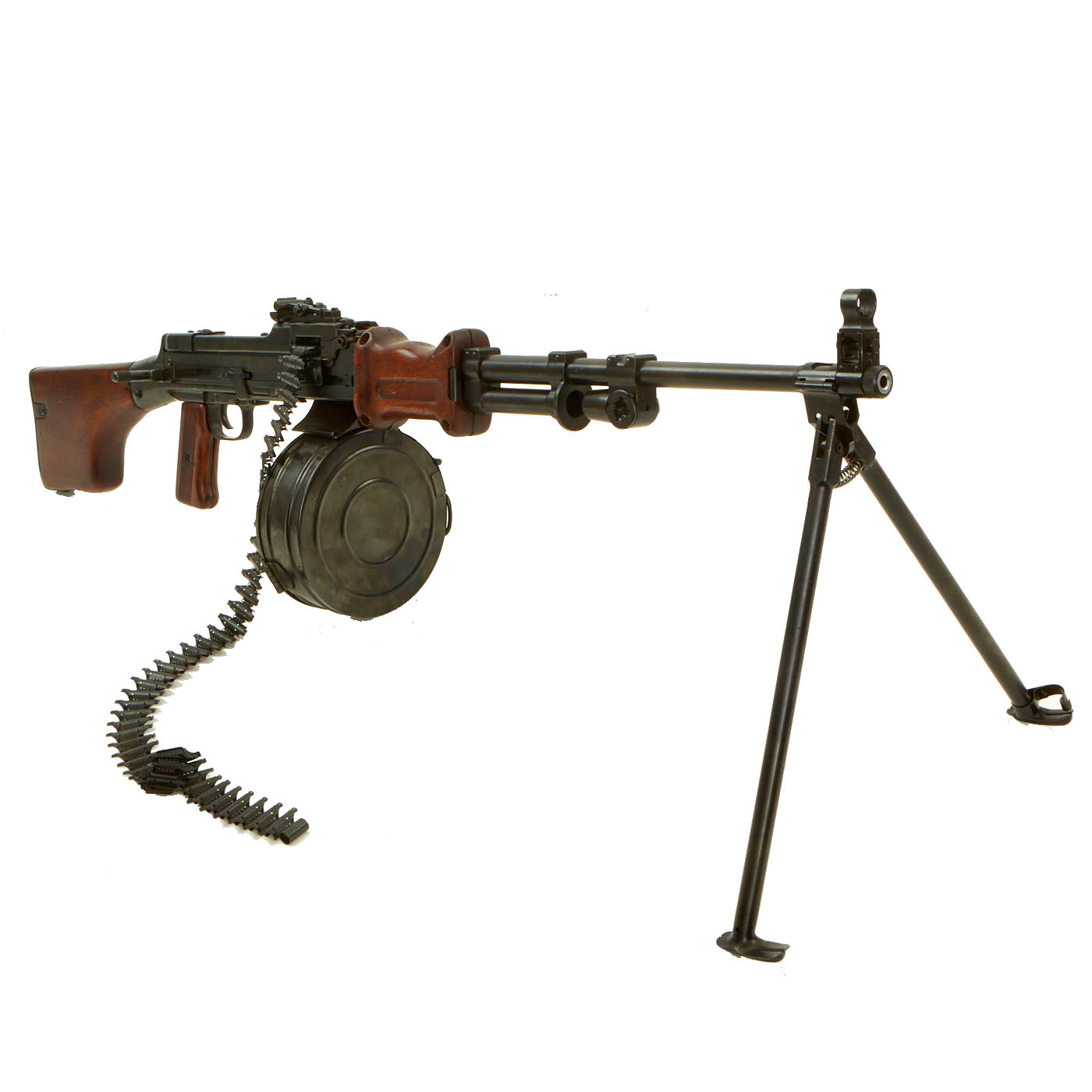Res Sin Rpd Original Soviet RPD 44 7.62mm Display Light Machine Gun with Belt Drum ...