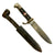 Original German WWII Transitional HJ Knife with Motto And Scabbard Original Items