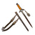 Original WWII German Army Heer Officer Dagger by Carl Eickhorn with Belt Hanger and Portepee Original Items