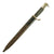 Original German WWII Heer Etched Long 98k Dress Bayonet by WKC with Scabbard Original Items