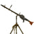 Original German WWII MG 34 Display Machine Gun by Waffenwerke Brünn with Belt Drum Dated 1943 and Anti-Aircraft Mount Original Items