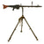 Original German WWII MG 34 Display Machine Gun by Waffenwerke Brünn with Belt Drum Dated 1943 and Anti-Aircraft Mount Original Items
