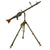 Original German WWII MG 34 Display Machine Gun by Waffenwerke Brünn with Belt Drum Dated 1943 and Anti-Aircraft Mount Original Items