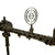 Original German WWII MG 34 Display Machine Gun by Waffenwerke Brünn with Belt Drum Dated 1943 and Anti-Aircraft Mount Original Items