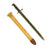Original U.S. Pre-WWII M1905 Springfield Rifle 16" Bayonet by S.A. with M1910 Scabbard - dated 1921 Original Items