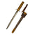 Original WWII Chinese National Revolutionary Army Officer Dagger with Scabbard & Hanger - Kuomintang Original Items