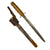 Original WWII Chinese National Revolutionary Army Officer Dagger with Scabbard & Hanger - Kuomintang Original Items