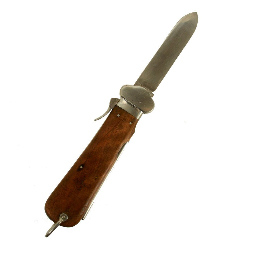 Original German WWII Luftwaffe Gravity Knife by Solinger Metallwaren Fabrik with Waffen Proof - SMF Original Items