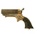Original U.S. Sharps Model 1A .22 Rimfire 4 Barrel Brass Frame Pepperbox Pistol - Serial 44852 Original Items