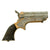 Original U.S. Sharps Model 1A .22 Rimfire 4 Barrel Brass Frame Pepperbox Pistol - Serial 52454 Original Items