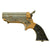 Original U.S. Sharps Model 1A .22 Rimfire 4 Barrel Brass Frame Pepperbox Pistol - Serial 52454 Original Items