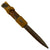 Original German WWII 98k 1942 dated Bayonet by Carl Eickhorn with Matching Maker Scabbard and Tropical Deutsches Afrika Korps DAK Web Frog Original Items