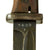 Original German WWII 98k 1942 dated Bayonet by Carl Eickhorn with Matching Maker Scabbard and Tropical Deutsches Afrika Korps DAK Web Frog Original Items