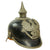 Original Imperial German WWI Prussian EM/NCO Infantry M1915 Pickelhaube Spiked Helmet - Dated 1916 Original Items