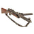 Original German WWII 1942 Dated Waffenamt Marked Portuguese Contract MP34(ö) Steyr Solothurn Display Gun with Magazine & Sling Original Items