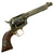 Original U.S. Colt .45cal Single Action Army Revolver with 6" Barrel made in 1877 with Colt 1851 Navy Grip - Serial 36142 Original Items