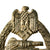 Original German WWII Silver Grade Panzer Assault Tank Badge by EWE - Scoop Back Version Original Items
