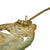 Original German WWII Silver Grade Panzer Assault Tank Badge by EWE - Scoop Back Version Original Items