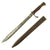 Original Imperial German M-1898/05 n/A Butcher Sawback Bayonet and Scabbard by Erfurt Arsenal - Dated 1908 Original Items