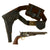 Original U.S. Civil War Colt M1860 Army .44cal Revolver made in 1863 with Complete Belt Rig - Matching Serial 112411 Original Items